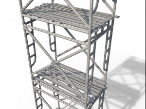 scaffold 3D 모델