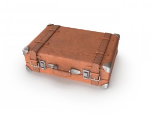 realistic suitcase 3D Model