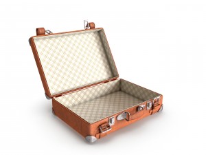 realistic suitcase 3D Model