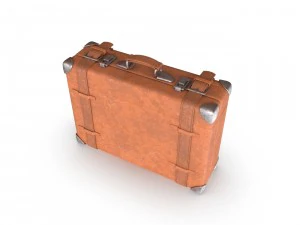realistic suitcase 3D Model