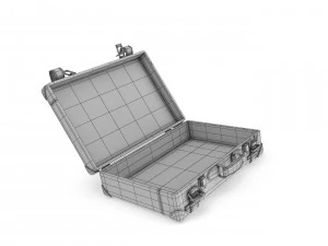 realistic suitcase 3D Model