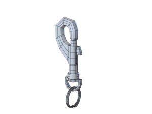trigger hook Modelo 3D