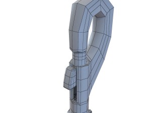 trigger hook Modelo 3D
