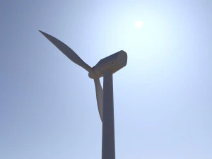 Wind Turbine 3D Model