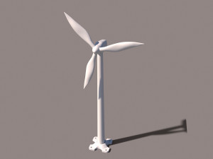 Wind Turbine Modelo 3D