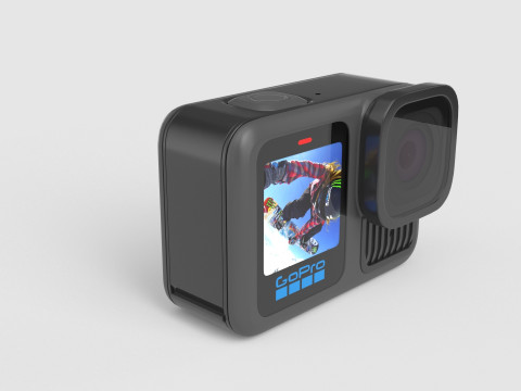 GoPro HERO 13 Black 3D-Modell