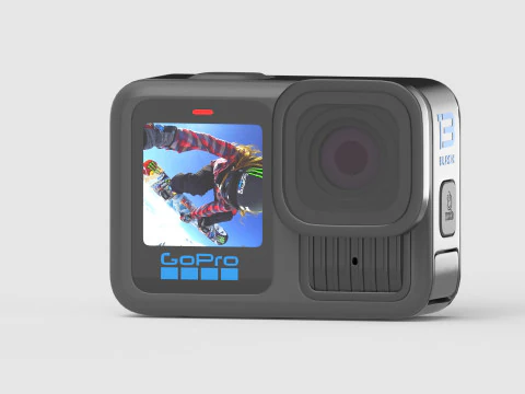 GoPro HERO 13 Preto Modelo 3D