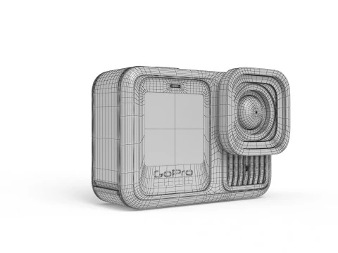 GoPro HERO 13 Preto Modelo 3D