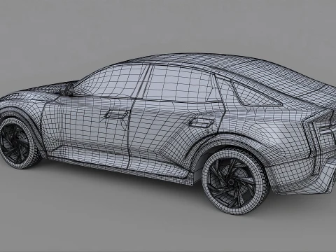 Hyundai Elantra 2027 3D Model