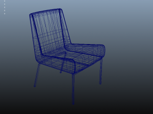 single chair 3D Model