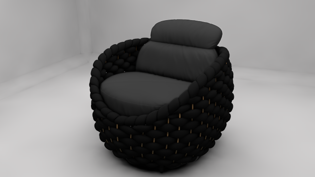 modern chair 3D Модель .c4d .max .obj .3ds .fbx .stl .blend 