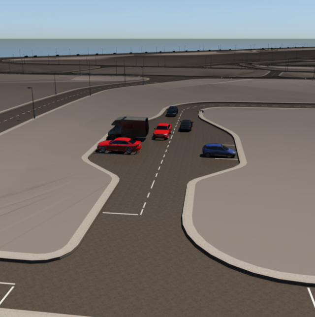 road network 3D Model .c4d .max .obj .3ds .fbx .stl .blend 