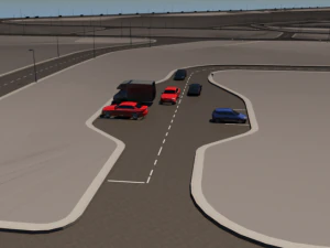 Stra&szlig;ennetz 3D Modell