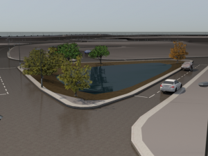 road network 3D Model