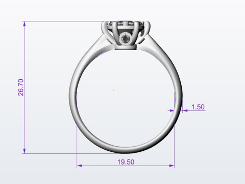 Ring 10st 3D प्रिंट मॉडल