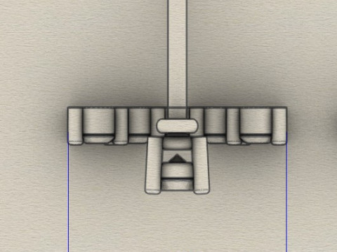 Earring 3D Print Model