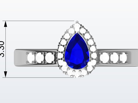 Pearl ring 3D Принт Модель