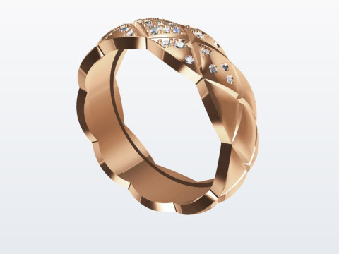 Ring Chanel 3D-printmodel