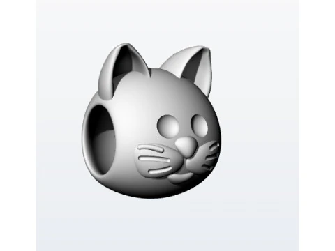 Cat charm 3D Print Model