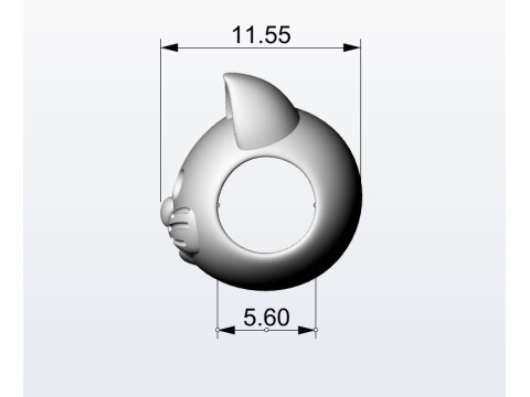 Cat charm 3D Принт Модель