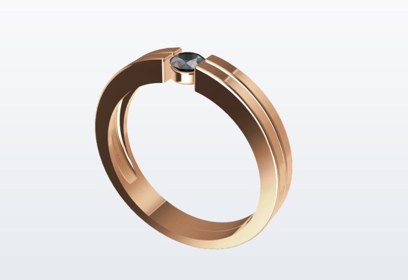 Ring busket 3Dプリントモデル .c4d .max .obj .3ds .fbx .stl .blend