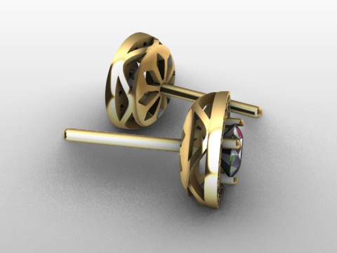 Earrings 3D प्रिंट मॉडल