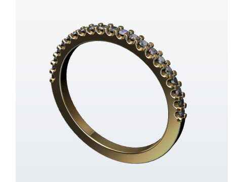 Ring erernity 3Dプリントモデル