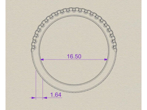 Ring erernity 3D Print Model