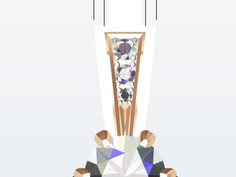 Earrings Modelo de Impressão 3D