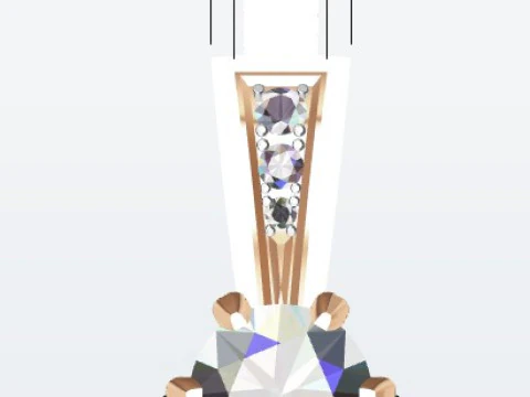 Earrings 3D Print Model