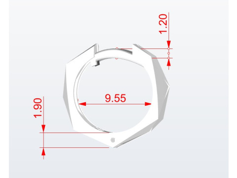 Earrings 3D 프린트 모델