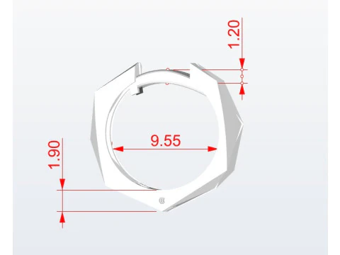 Earrings 3D Print Model