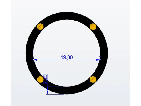 Ring bicolor 3D Print Model