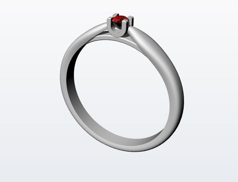 Ring V Model do druku 3D .c4d .max .obj .3ds .fbx .stl .blend 