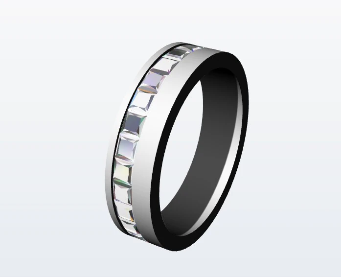 Ring princess 3D Print Model .c4d .max .obj .3ds .fbx .stl .blend 