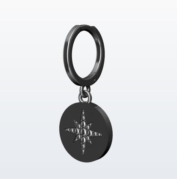 Earrings Modelo de Impressão 3D .c4d .max .obj .3ds .fbx .stl .blend 