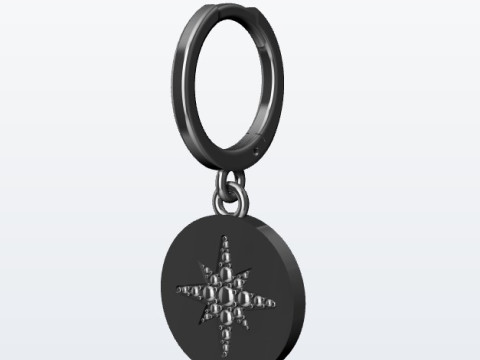 Earrings 3Dプリントモデル