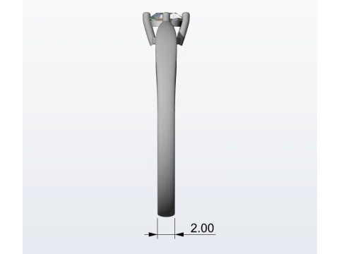 Engagement ring 3D Print Model