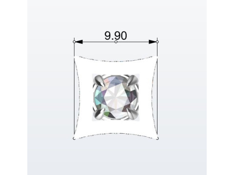 Earrings 3Dプリントモデル