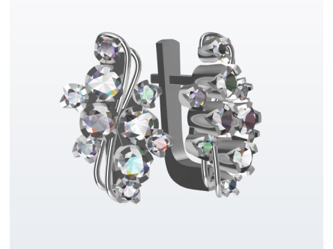 Earrings 3D प्रिंट मॉडल