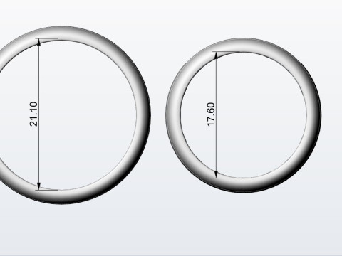 Wedding ring 3D 프린트 모델