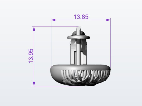 Earrings Model do druku 3D