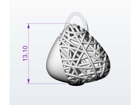 Earrings Model do druku 3D