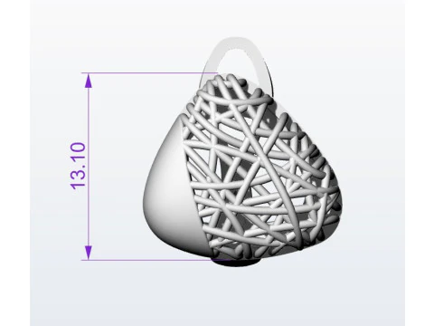 Earrings 3D Print Model