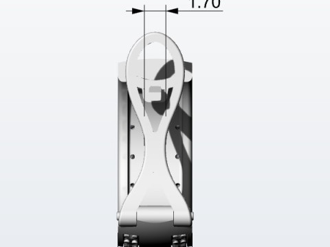 Earring 3D Print Model