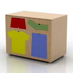 locker 3D Model .c4d .max .obj .3ds .fbx .stl .blend 