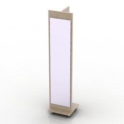 mirror 3D Model .c4d .max .obj .3ds .fbx .stl .blend 