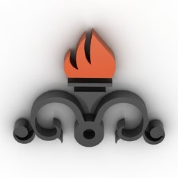 logo oil ministry 3D Model .c4d .max .obj .3ds .fbx .stl .blend 