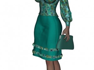 woman 1 Modelo 3D