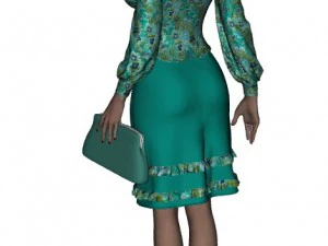 woman 1 3D Model